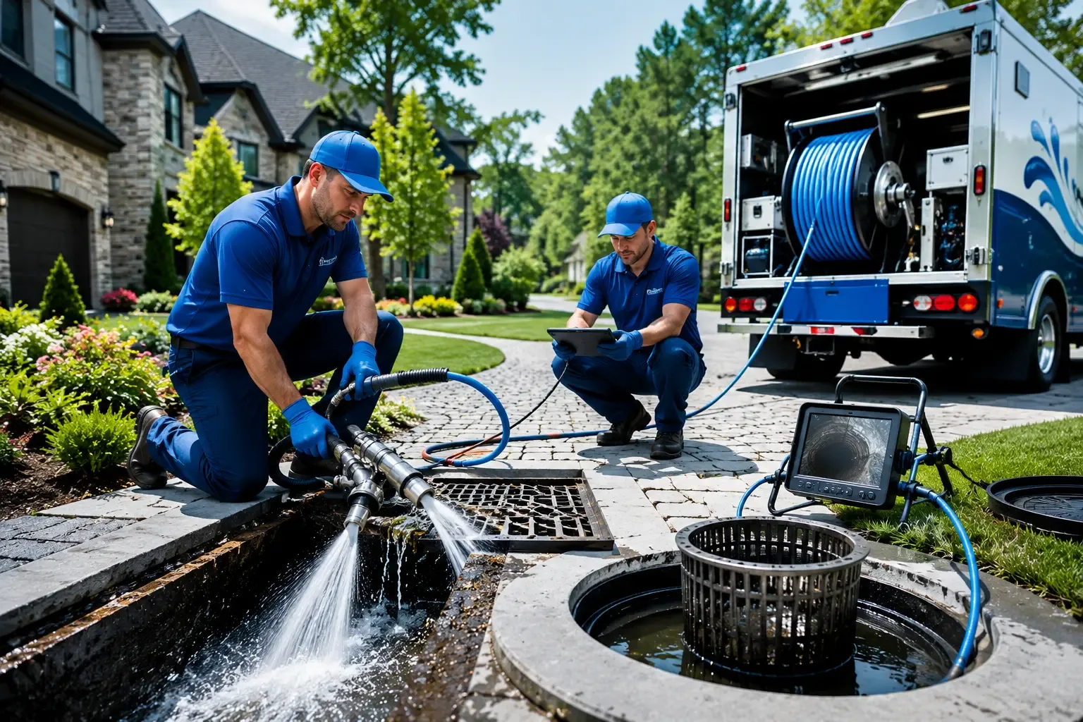 Local outdoor drain cleaning professionals in New Florence, PA